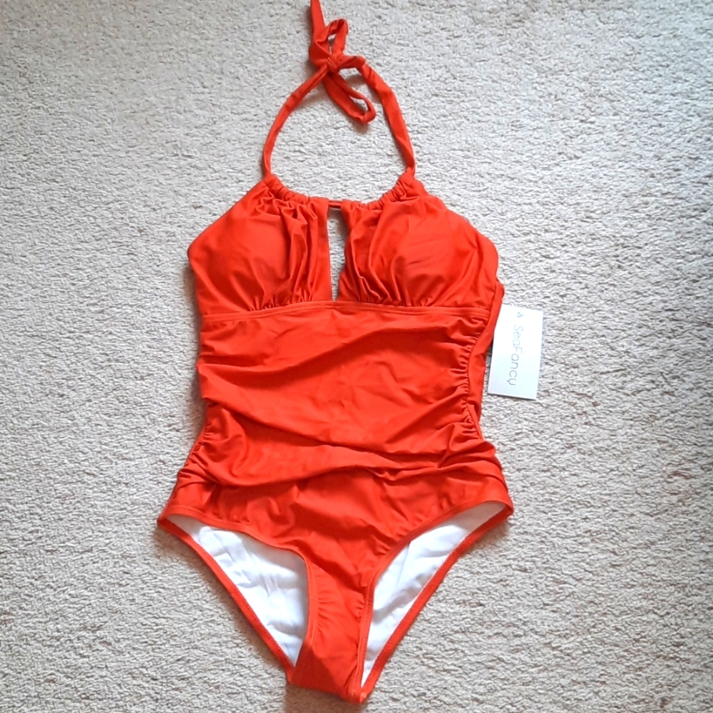 NWT Seafancy one piece swimsuit.